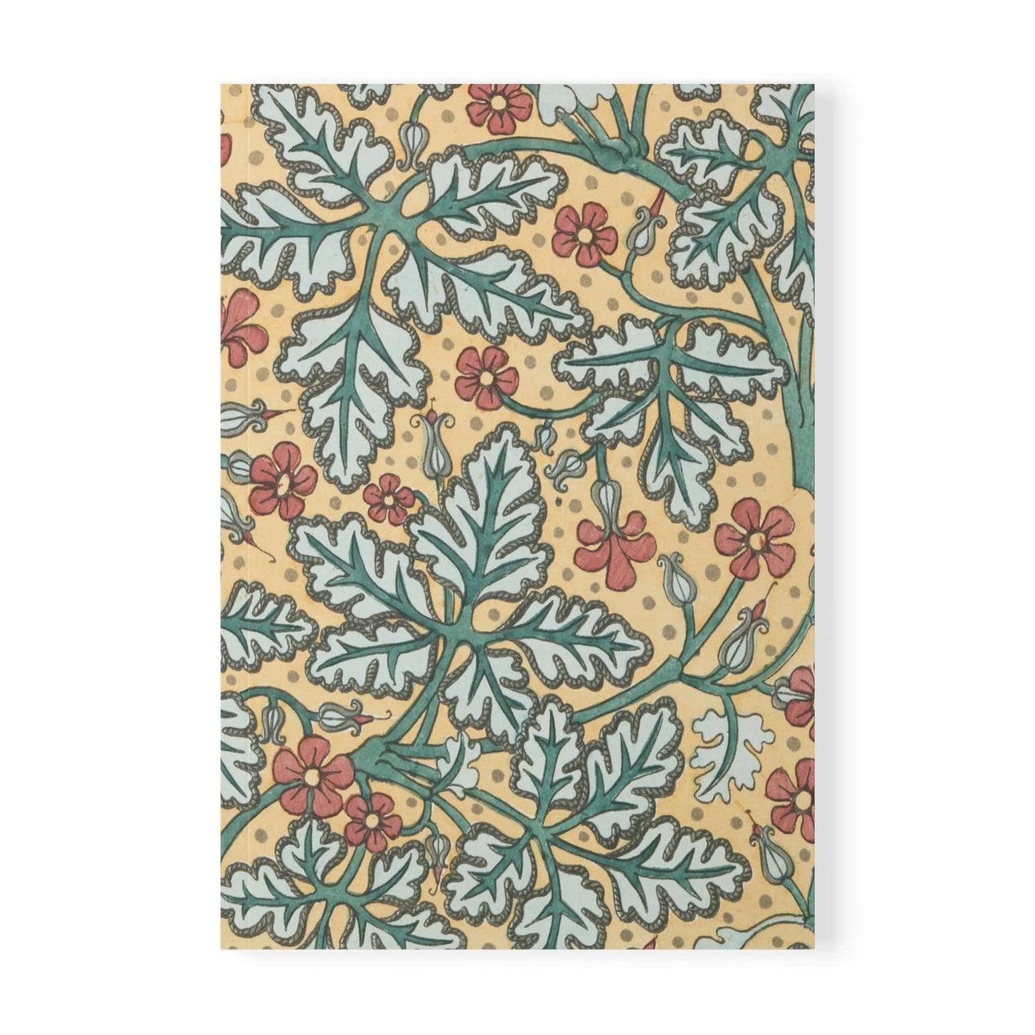 A5 Notebook – 150 Pages, Matte Laminated Cover with Floral Design