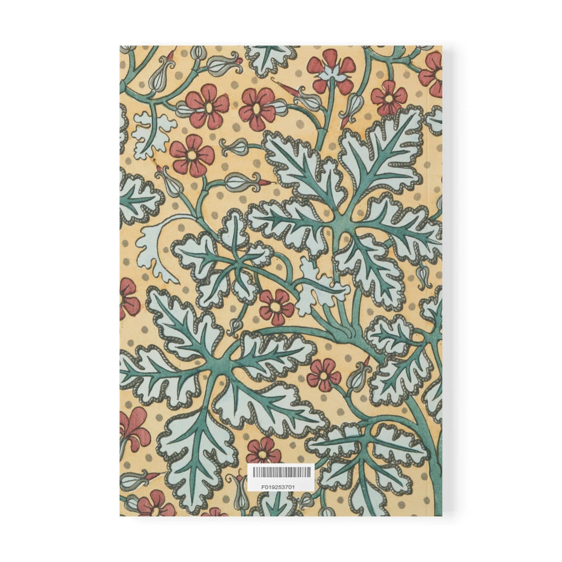 A5 Notebook – 150 Pages, Matte Laminated Cover with Floral Design