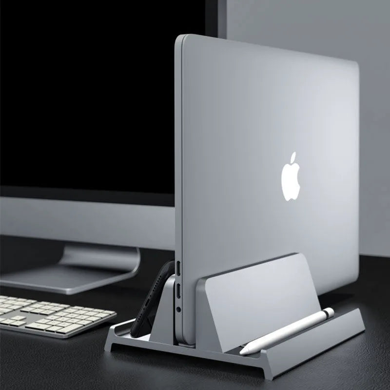 Adjustable Portable Laptop Stand for MacBook, PC, iPad, &amp; Tablets - Durable ABS Plastic Base - KOSALI