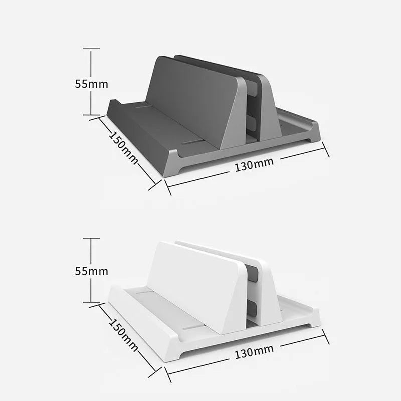 Adjustable Portable Laptop Stand for MacBook, PC, iPad, &amp; Tablets - Durable ABS Plastic Base - KOSALI